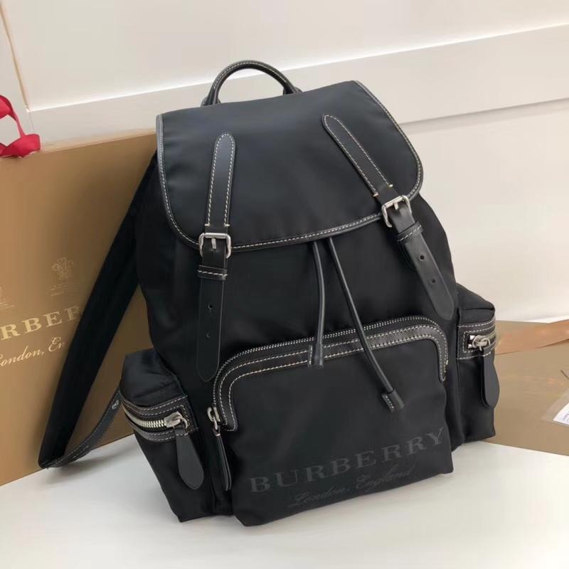 Burberry Handbags 40778851 waterproof cloth black